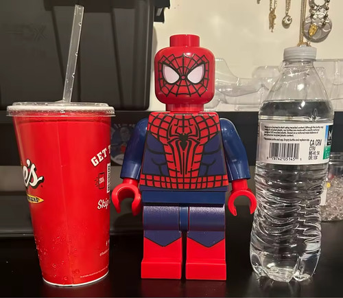 Lego giant spider man - lego, spider-man