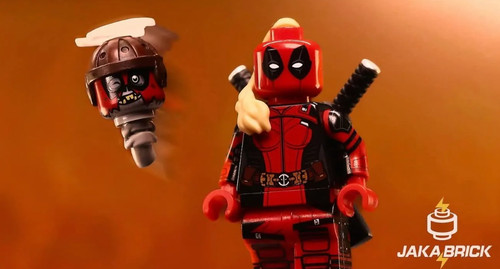 Lego deadpool femminile - deadpool,