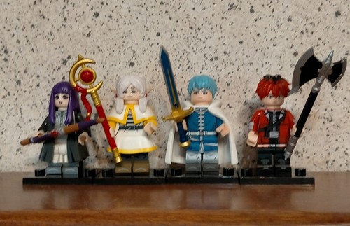 Custom lego frieren anime mini - frieren,
