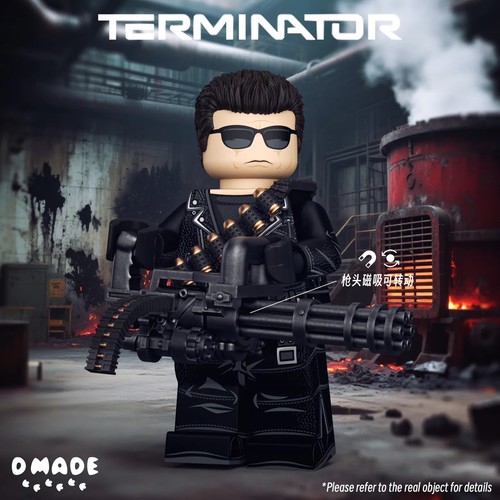 Lego terminator minifigure - terminator,
