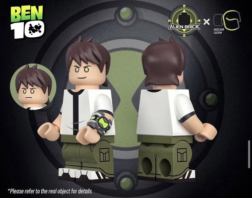 Lego alienbrick ben - ben, 10