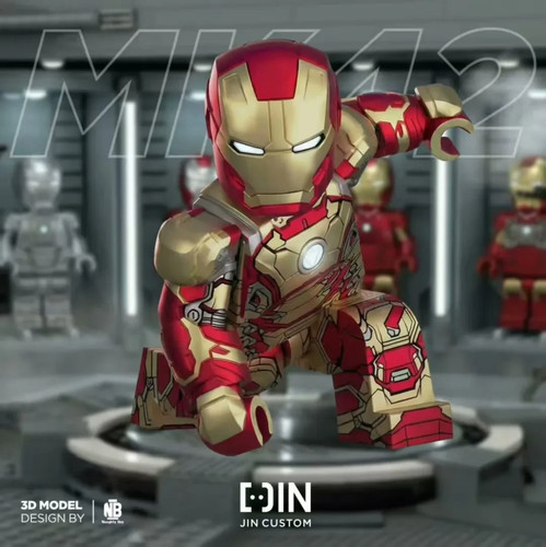 Lego marvel comics jin - marvel,