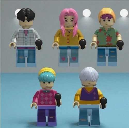 Custom lego saja boys kpop - custom,