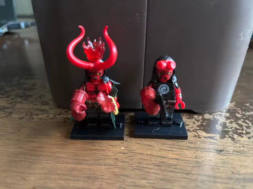Lego hellboy minifigure - lego,