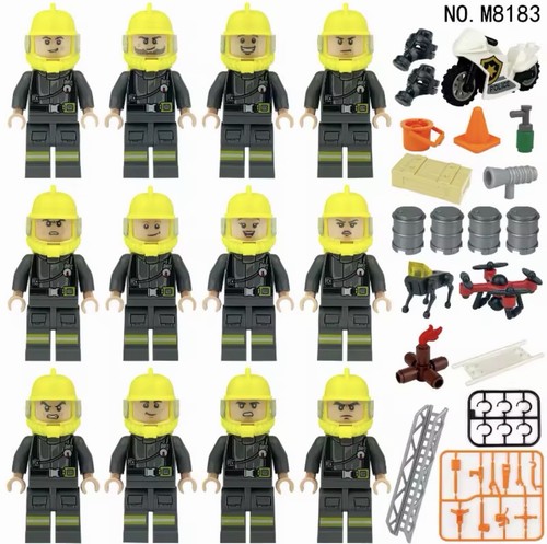 Lego minifigures pompiere - lego,