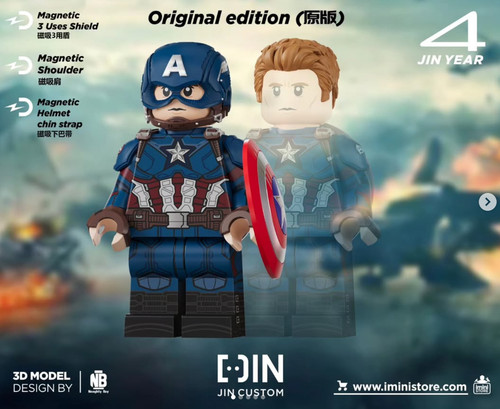 Lego personalizzato jin - lego,